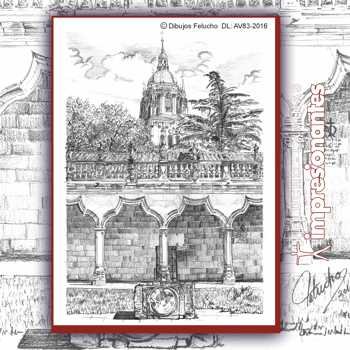 Patio Escuelas Menores de Salamanca - Felucho