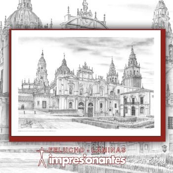 Fachada Catedralicia de la Azabacheria de Santiago de Compostela - Felucho