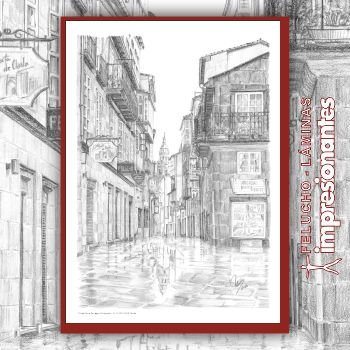 Rúa do Franco de Santiago de Compostela - Felucho