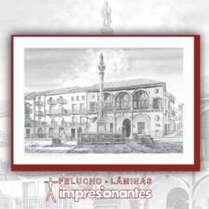 Monumento al triunfo de la Inmaculada y balcón de Concejo de Baeza - Felucho